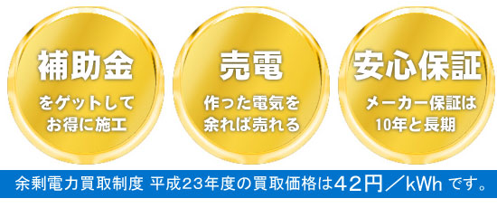 今太陽光発電を施工するメリットとは